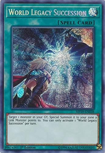 Yu-Gi-Oh! - World Legacy Succession - MP19-EN038 - Prismatic Secret Rare - 1st Edition - 2019 Gold Sarcophagus Tin Mega Pack