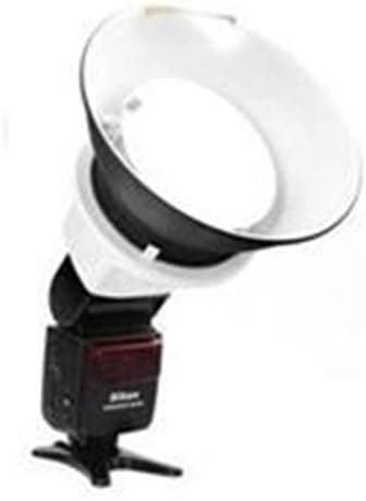 CowboyStudio Mini Beauty Dish for Shoe Mount Flashes, Canon 430EX Speedlight