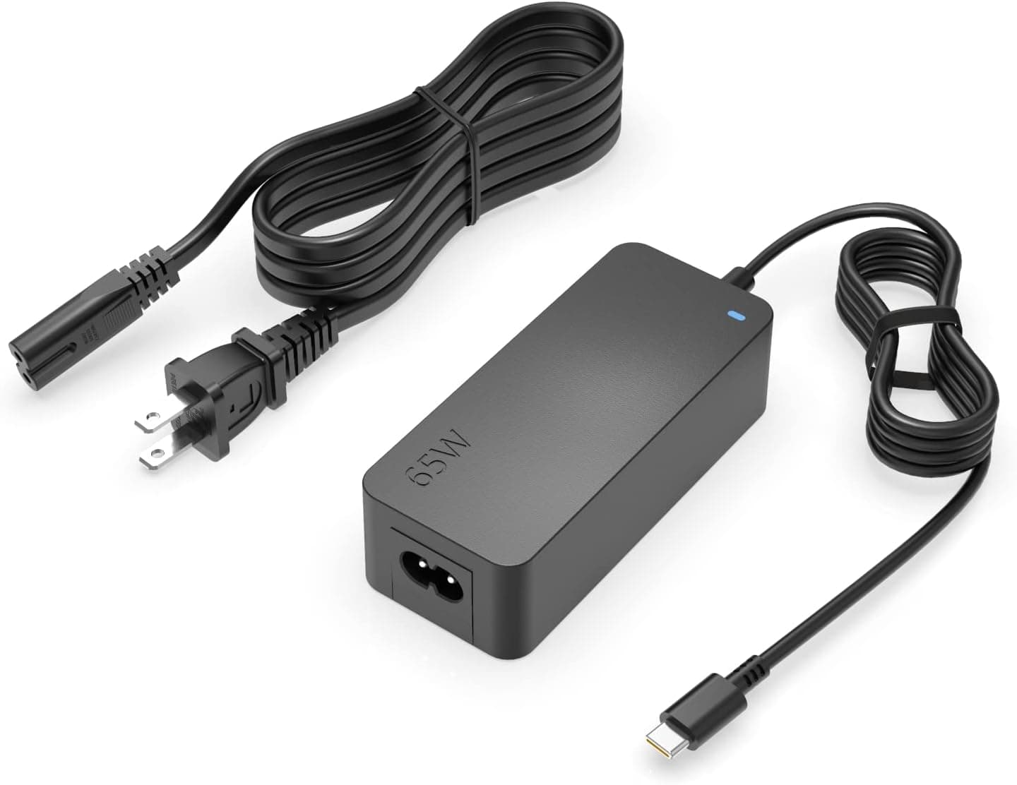 Charger for Lenovo Yoga 7i 9i 14" 15" 2 in 1 Laptop, (Safety Certified by UL), USB C Power Connector, 65W, 45W