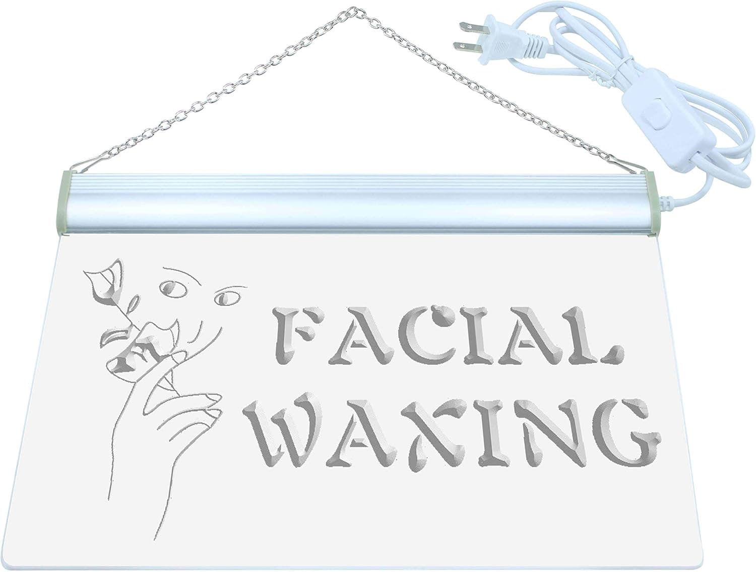 ADVPRO i046-b Open Facial Waxing Shop Displays Neon Light Sign