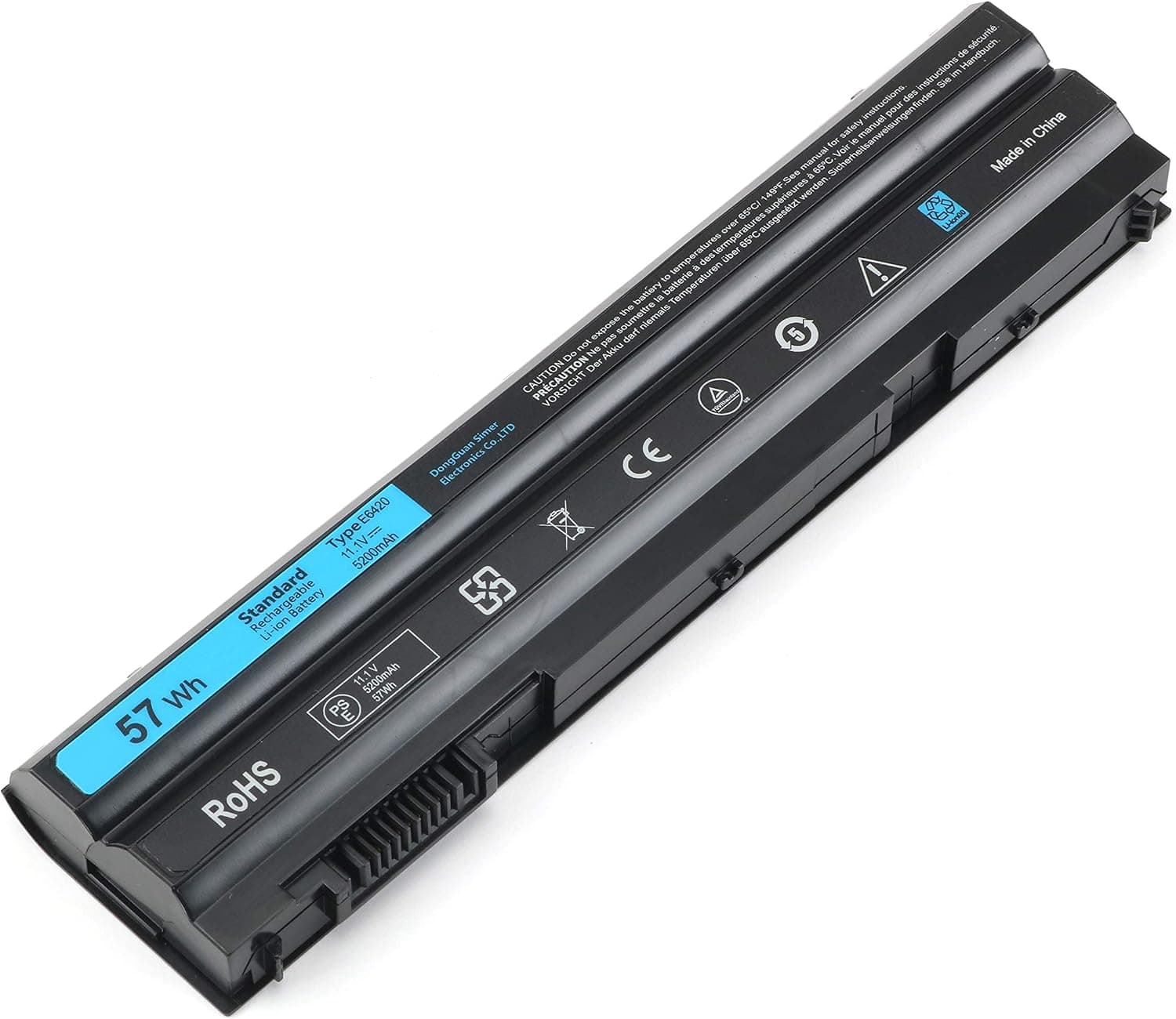 BULL-TECH T54FJ Laptop Battery Compatible with Dell Latitude E5420 E5520 E6420 E6520;Compatible with Inspiron 14R 5420 15R 5520 7520 17R 5720 7720 Compatible P/N: 8858X M5Y0X 312-1163 HCJWT 7FJ923