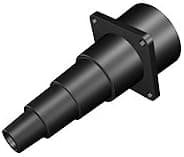 2½" to ¾ DUST COLLECTION RUBBER ADAPTOR By Peachtree Woodworking - PW434