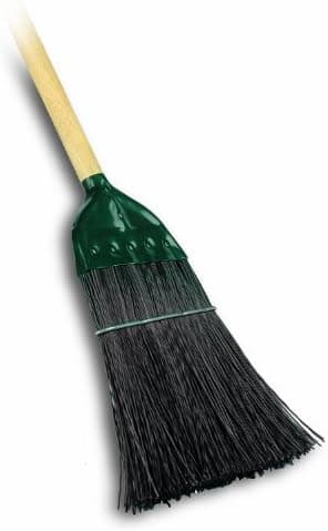 Bon Tool 12-239 Utility Broom - Heavy Duty 10" - Wood Handle
