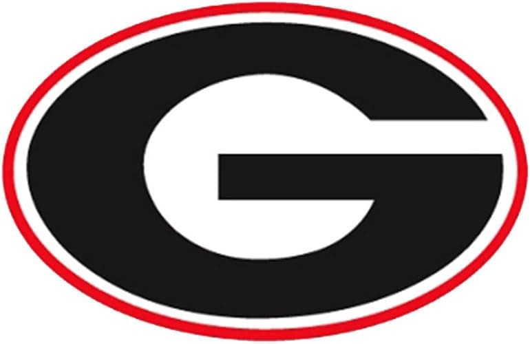 Craftique Georgia Bulldogs G Logo Decal for Walls/Cars/Tablets/Laptop/MacBook/I Pad