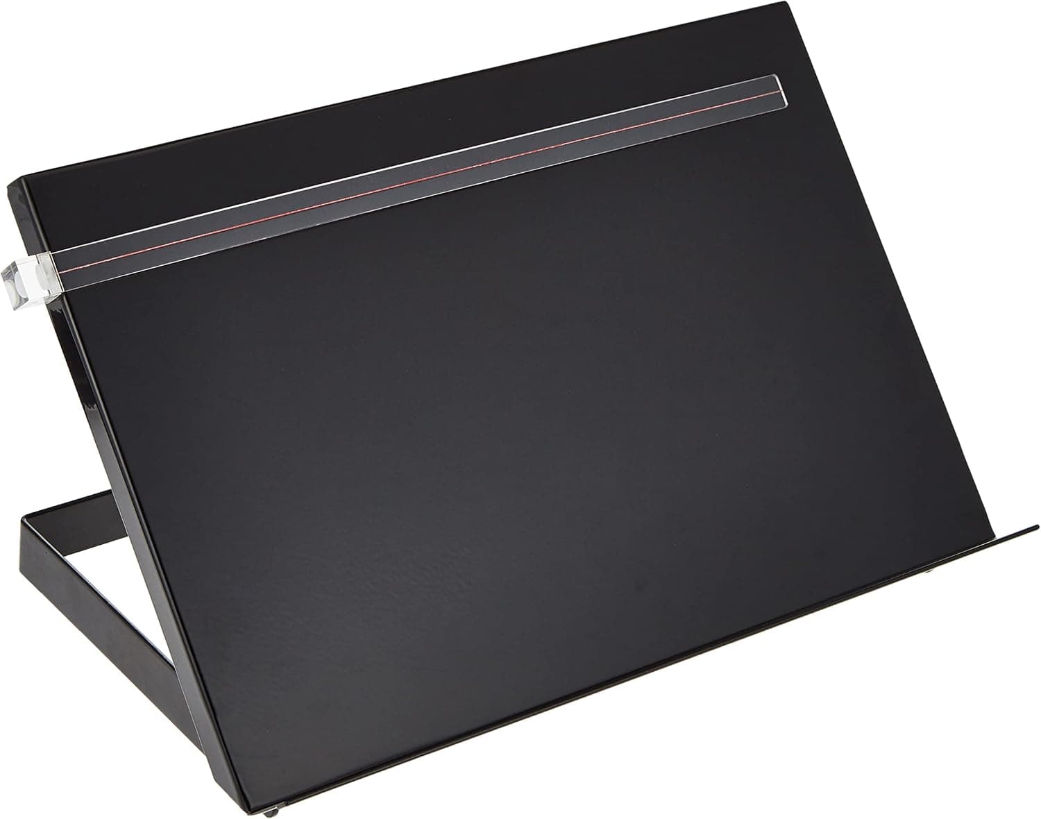 Mind Reader Adjustable and Portable Reading, Book, Tablet, iPad Stand, Metal Resting Document Holder Easel, Black, (PALIFT-BLK)