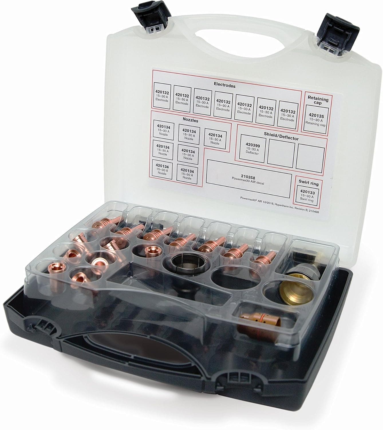 Hypertherm 851462 Powermax30 AIR Essential Consumable Kit