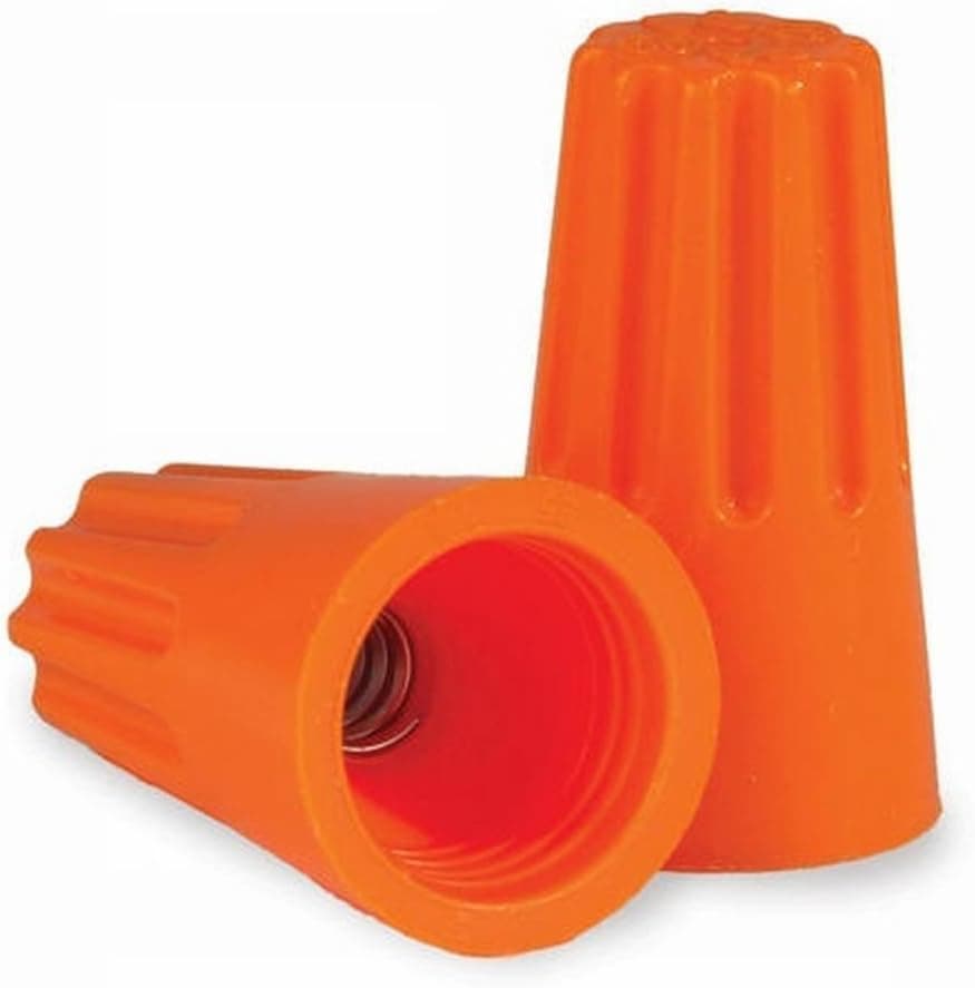 King Innovation Contactors' Choice Orange Wire Connector, Pack of 500