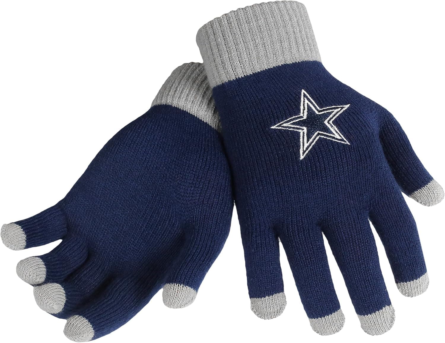 Dallas Cowboys Solid Knit Glove
