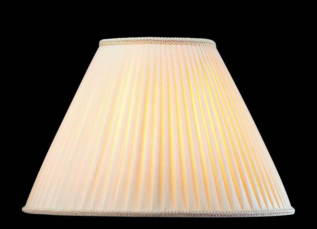 Lite Source CH111-17 17-Inch Lamp Shade, Cream