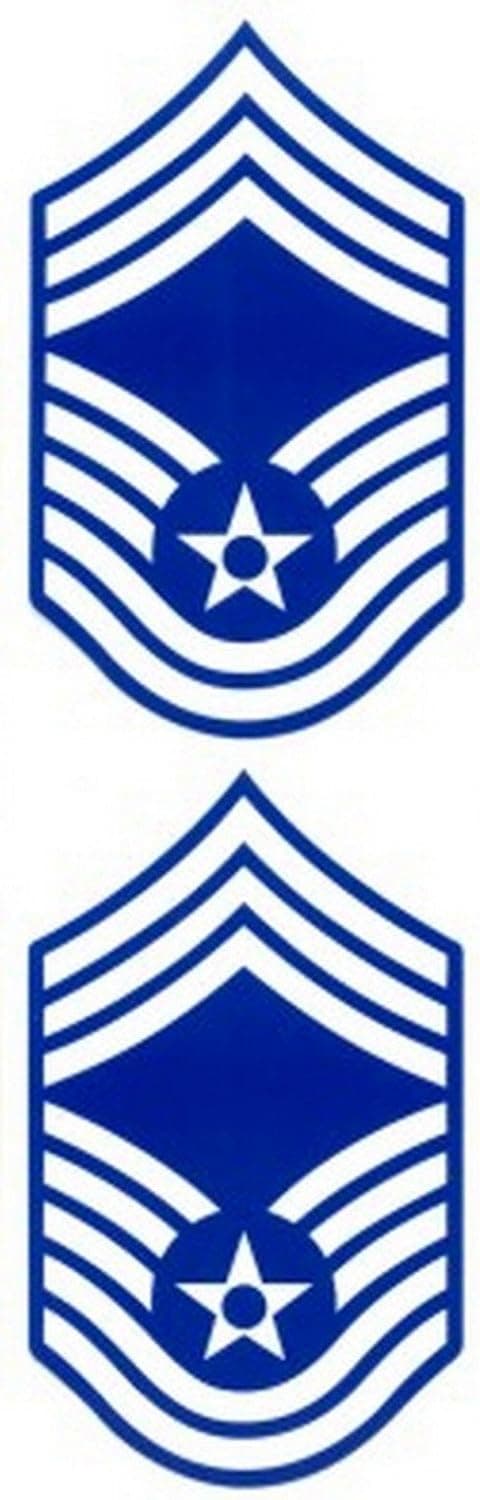 Air Force Chief Master Sergeant Decal Sticker