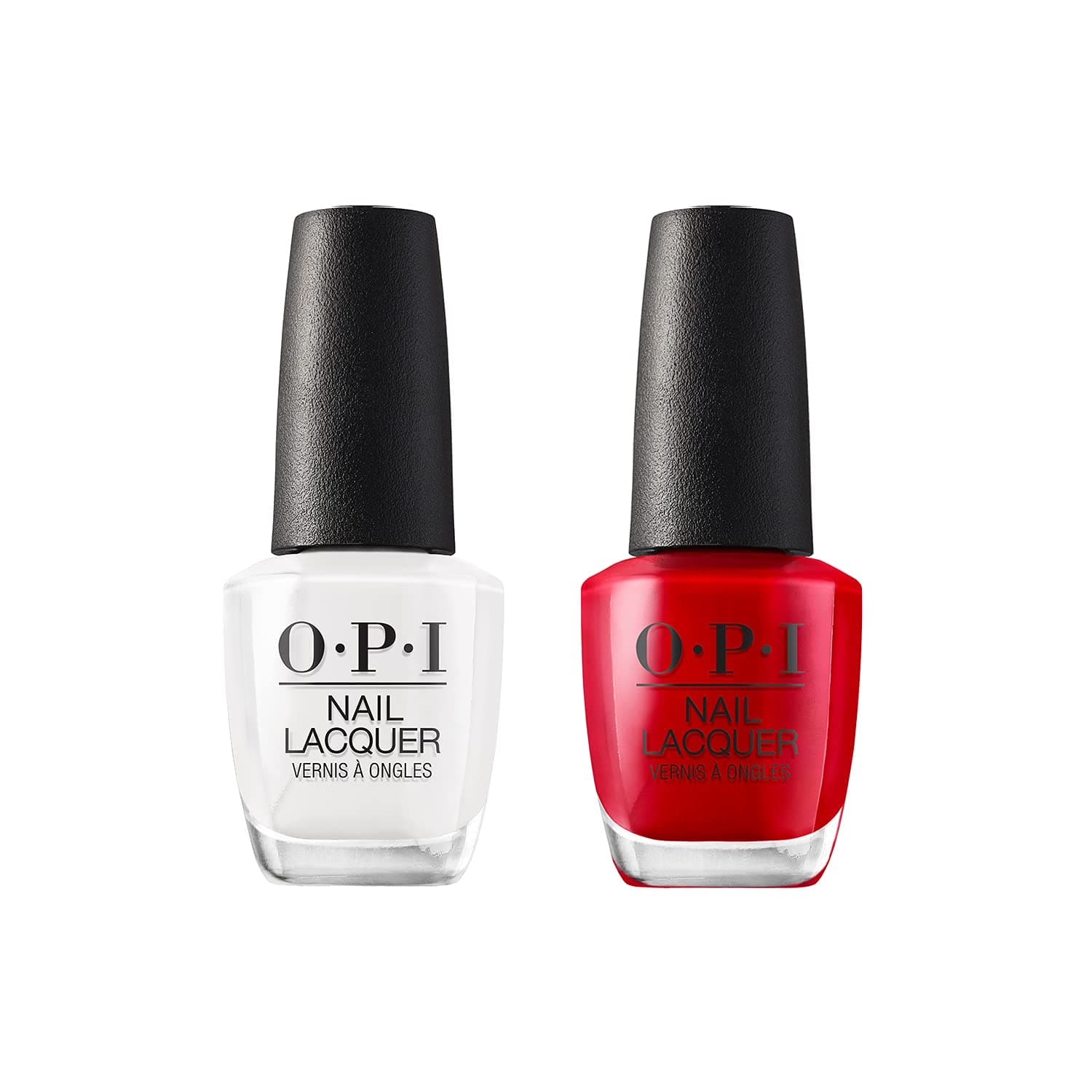 OPI Best Seller Duo Packs | Nail Lacquer, Strengthener Treatment, Top Coat, Base Coat | 0.5 fl oz each