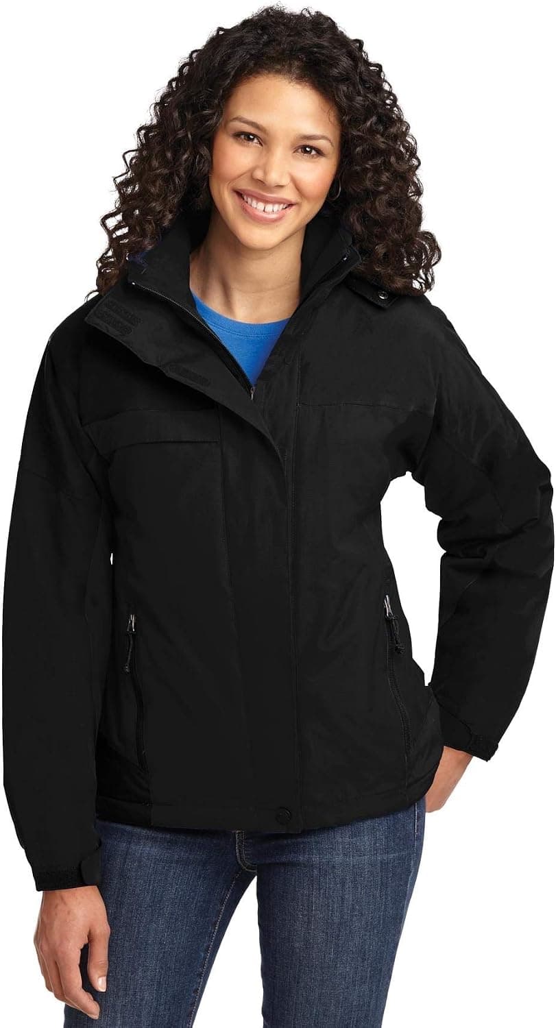 Port Authority - Ladies Nootka Jacket>XXL Black/Black L792