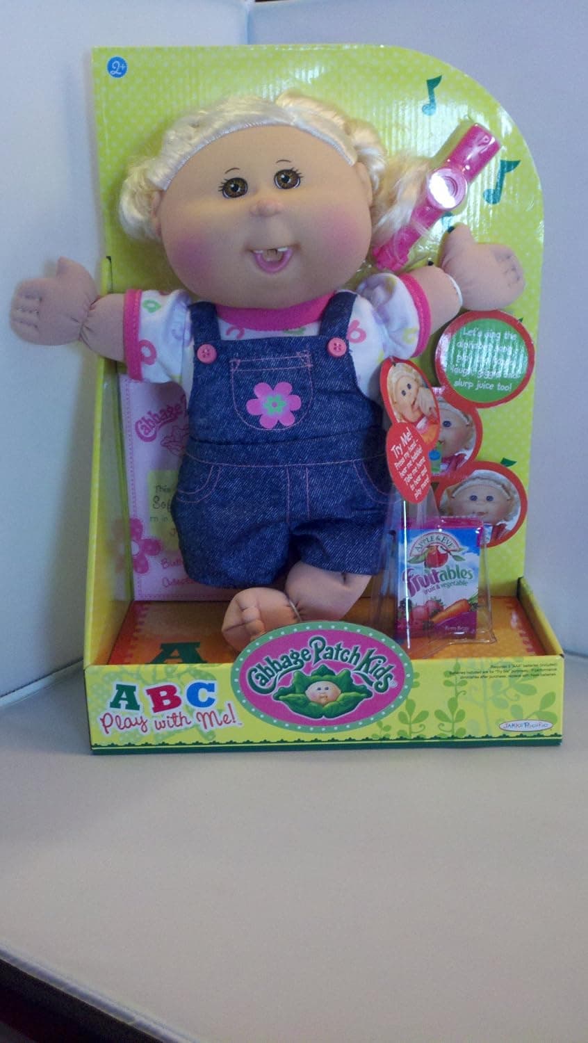 Cabbage Patch Kids Feature Toddler Caucasian Girl - Blond Hair