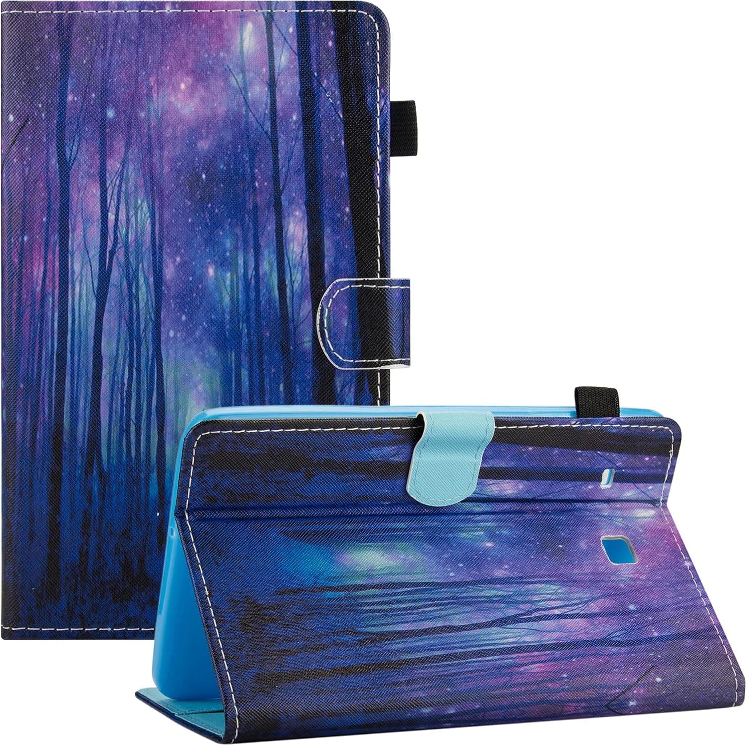 Tab E 8.0 Case, Samsung SM-T377 Cover Case, Dteck Slim Lightweight Leather Stand Case [Anti-Scratch] Full Body Protective Case for Samsung Galaxy Tab E 8.0 Tablet SM-T375/T377/T378, Romantic Violet