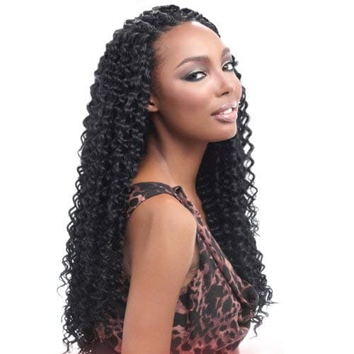 Harlem125 Synthetic Hair Braids Kima Braid Brazilian Twist 20" (4-Pack, 1)