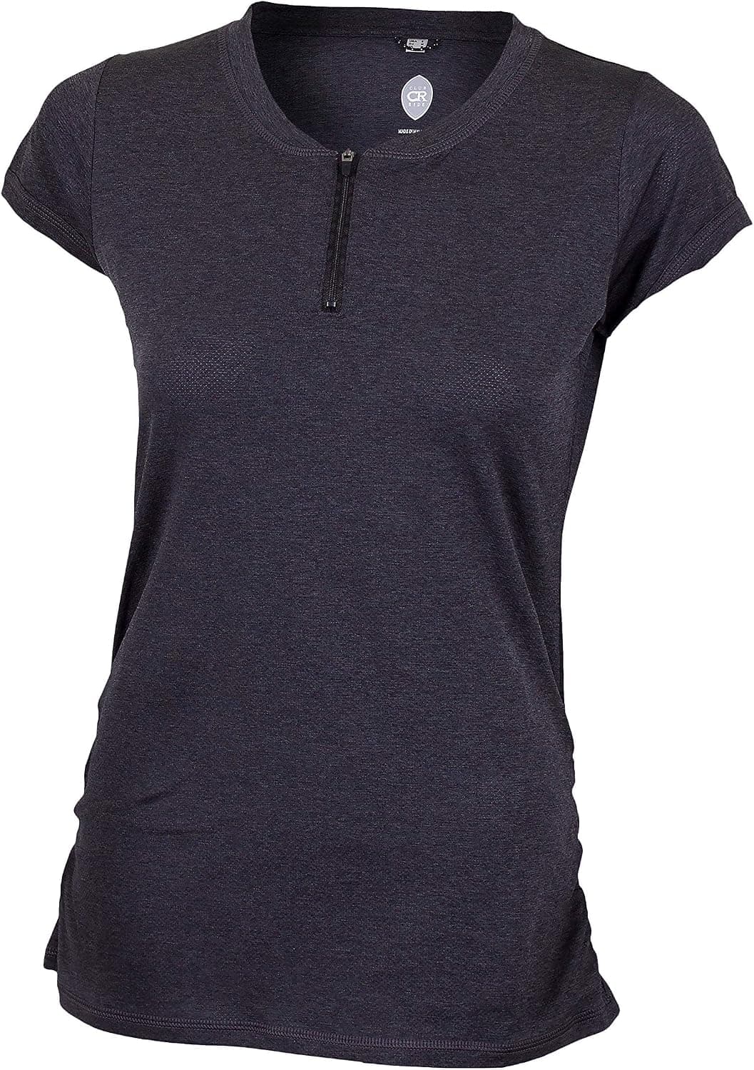 Club Ride Apparel Deer Abby Jersey - Women's Short Sleeve Pullover Cycling Jersey - Black - Small