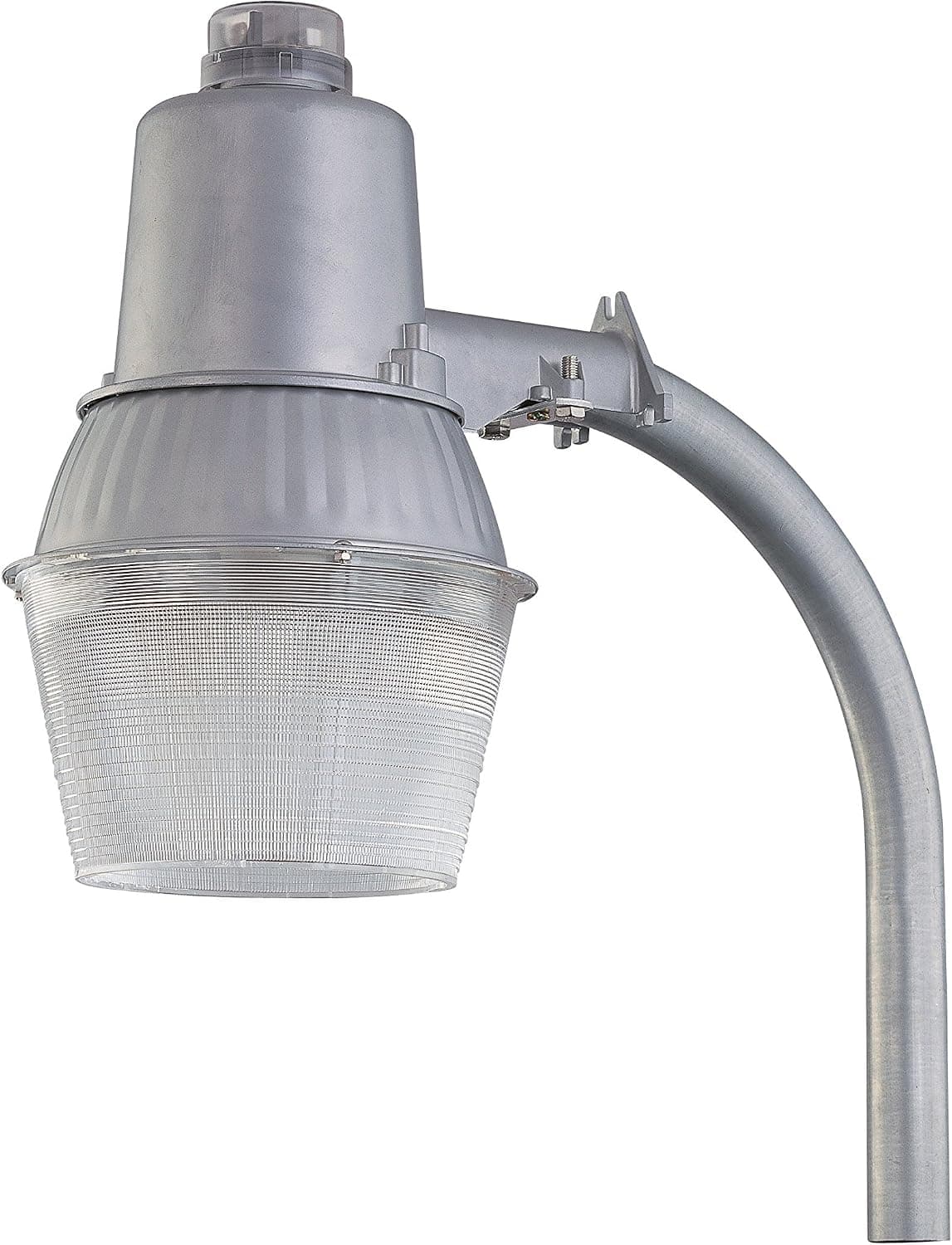 Nuvo Nuvo65/003R CFL Security-Light with Photcell and Galvanized Steel Extension Arm, 24"