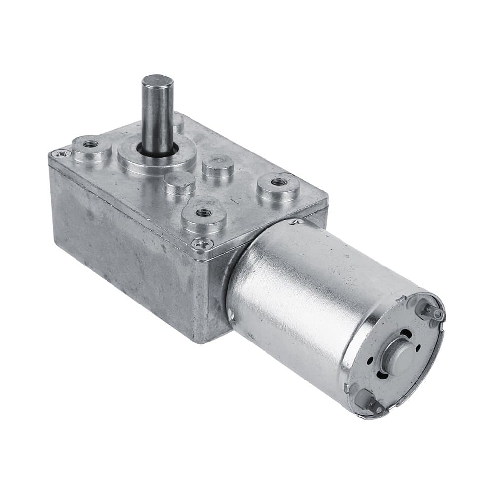 High Torque Turbo Geared Motor Gearbox DC 12V Motor 2/3/5/6/10/20/30/40/62/100RPM (100 RPM)