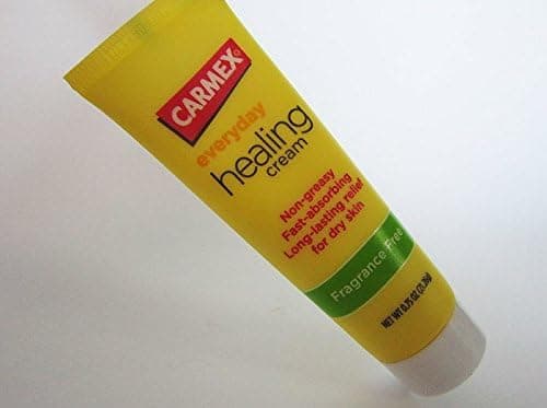 3 Pack -Carmex Healing Cream Non-greasy Pleasant Scent Travel Size 0.75 Oz
