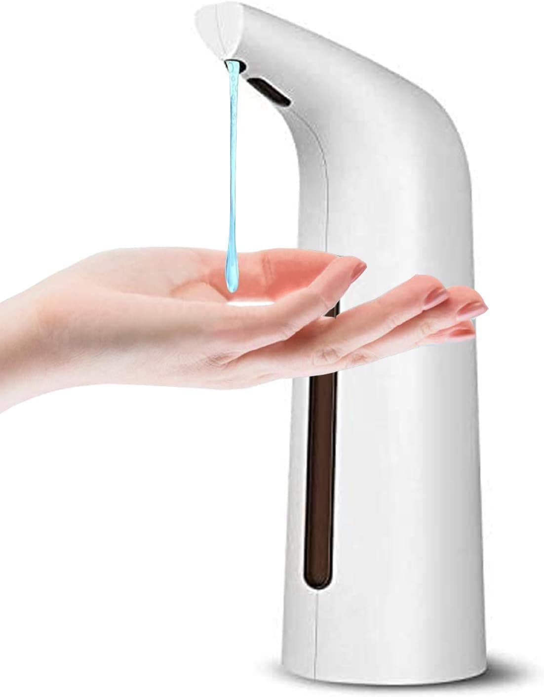 Automatic Smart Sensing Soap Dispenser – 400ml Induction Touchless with Infrared Motion Sensor Waterproof for Bathroom, Kitchen