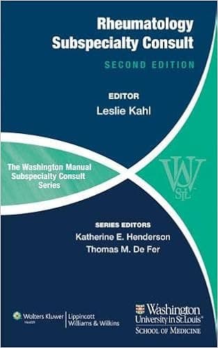 The Washington Manual of Rheumatology Subspecialty Consult (The Washington Manual Subspecialty Consult Series)
