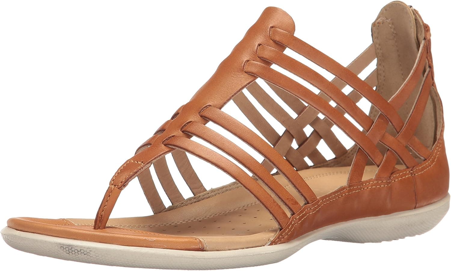 ECCO Women's Flash Lattice T-Strap Huarache Sandal