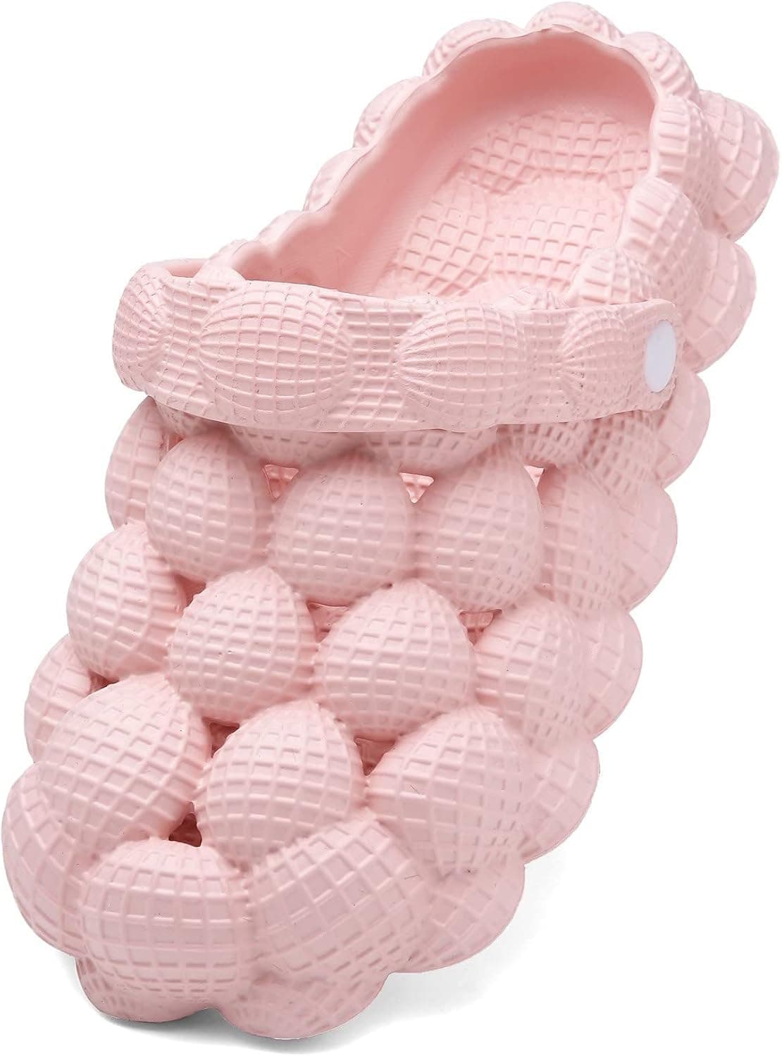 scecocrs Bubble Slides Garden Clogs Shoes for Women Men, Funny Light Comfort Massage Close Toe Golf Ball Slides