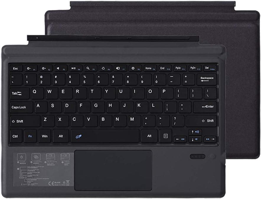 UOGIC Type Cover for Microsoft Surface, Ultra-Slim Portable Wireless Bluetooth Keyboard for Surface Pro 7/6/ 5/4/3，Rechargeable