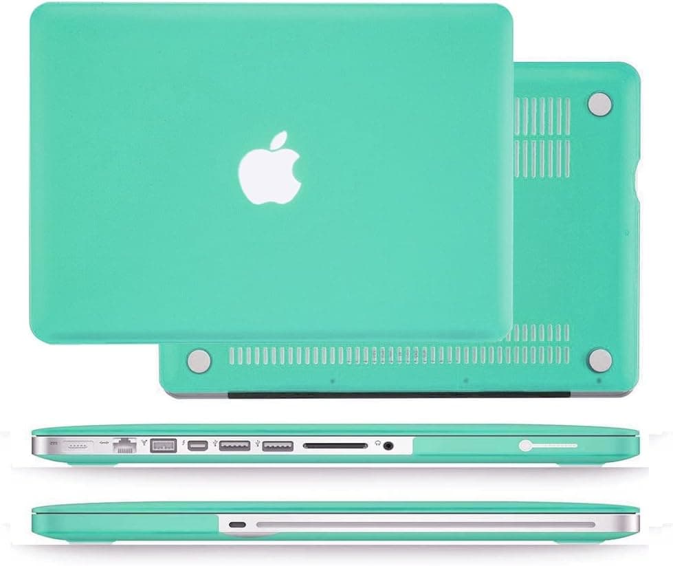 LEIMI PRO 13-inch Matte Rubberized Hard Case for Macbook Pro 13.3" Modle:A1278(Not Fit with Retina) (Newest Version) Shell Cover (Green)