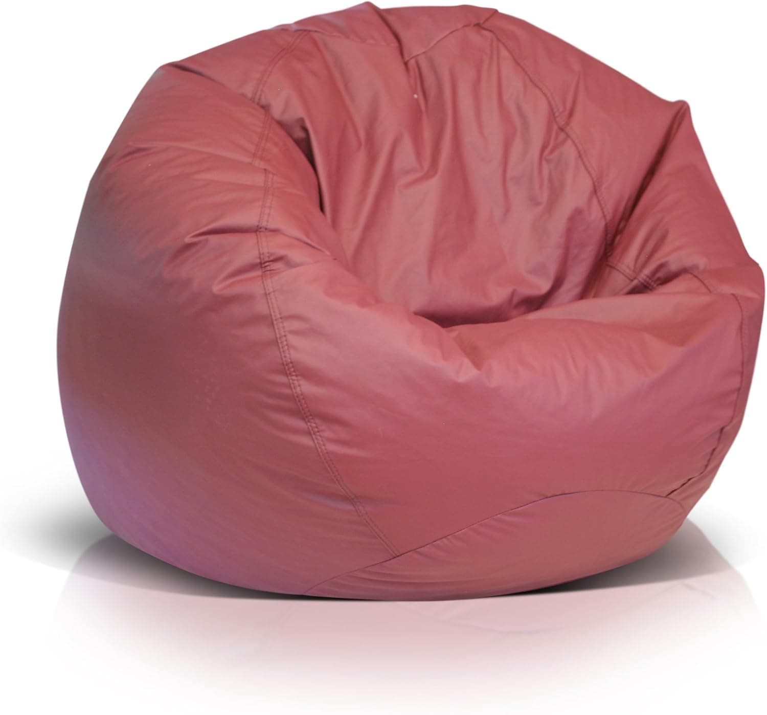 American Furniture Alliance Fun Factory Classic Jumbo Bean Bag, Burgundy