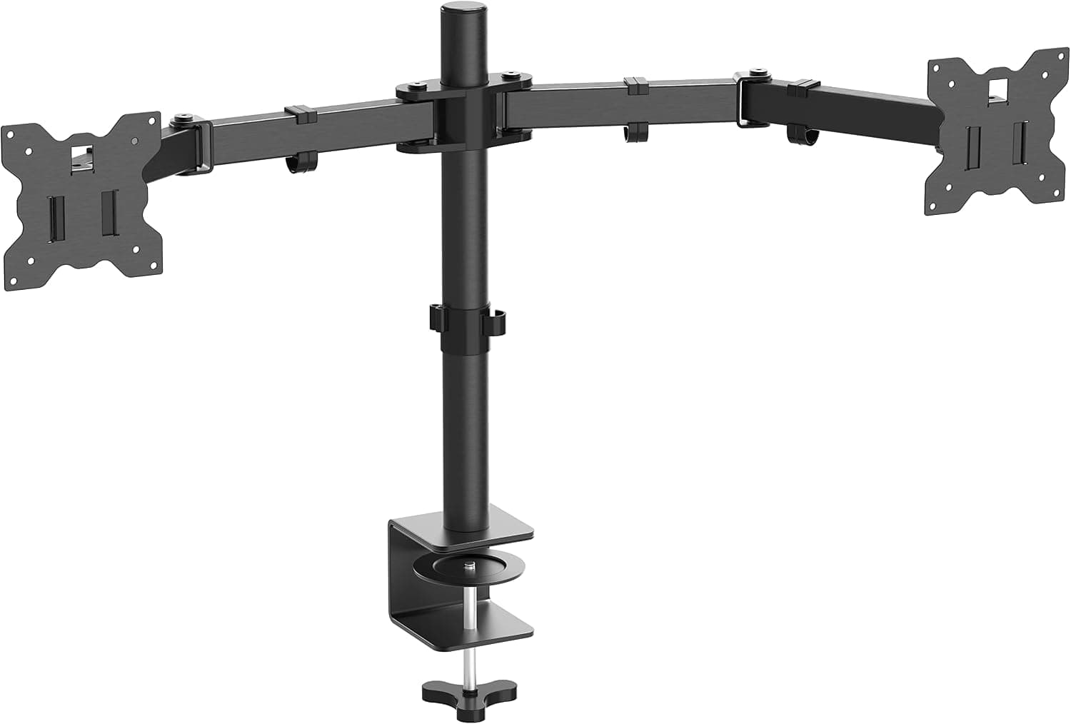 SHW Monitor Stand Arm VESA Desk Mount for Gaming/Office Computer Dual Monitors