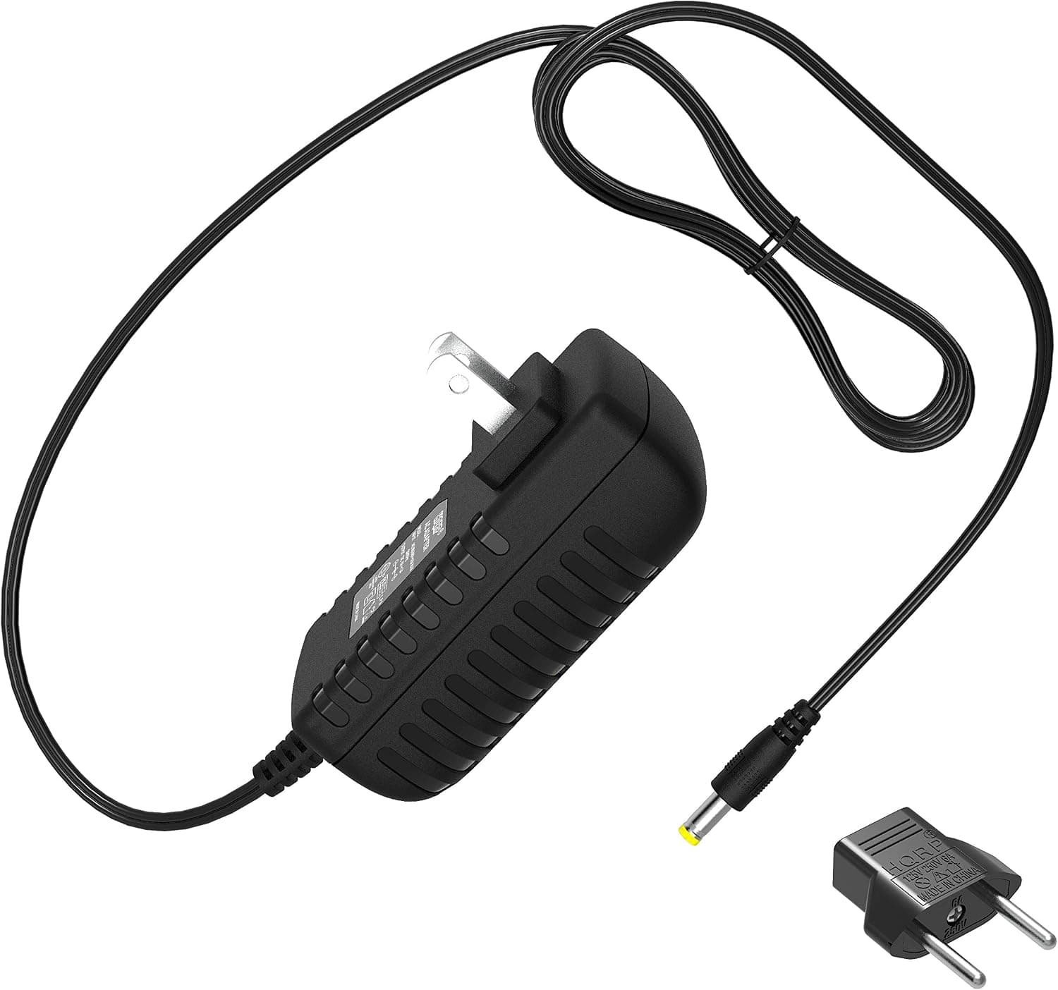 HQRP 6V AC Adapter Compatible with IntelliFeed Aquarium Fish Feeder Lifegard R440950 R440951 Intelli Feed Power Supply Cord [UL Listed] + Euro Plug Adapter