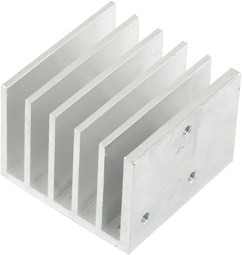 uxcell Aluminium 40mm x 40mm x 30mm Heat Diffusion Heatsink Cooling Cooler Fin