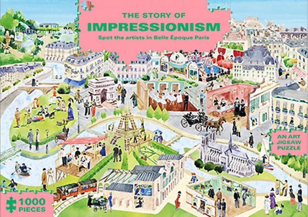 Laurence King The Story of Impressionism 1000 Piece Puzzle