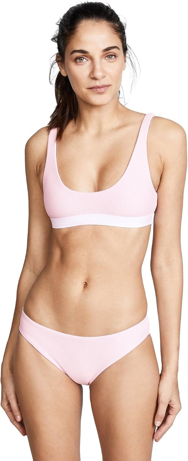 Splendid Women's Color Block Sport Bra