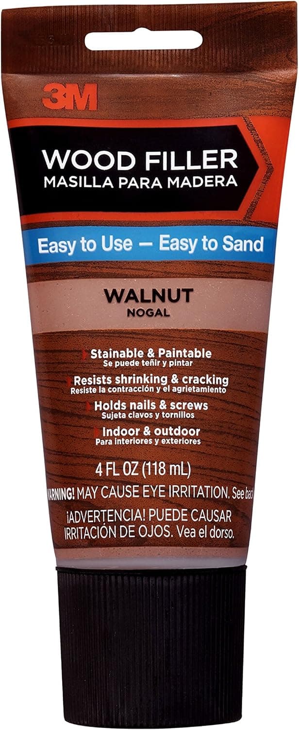 3M 3M Wood Filler, Walnut, 4-Fluid Ounces, ,
