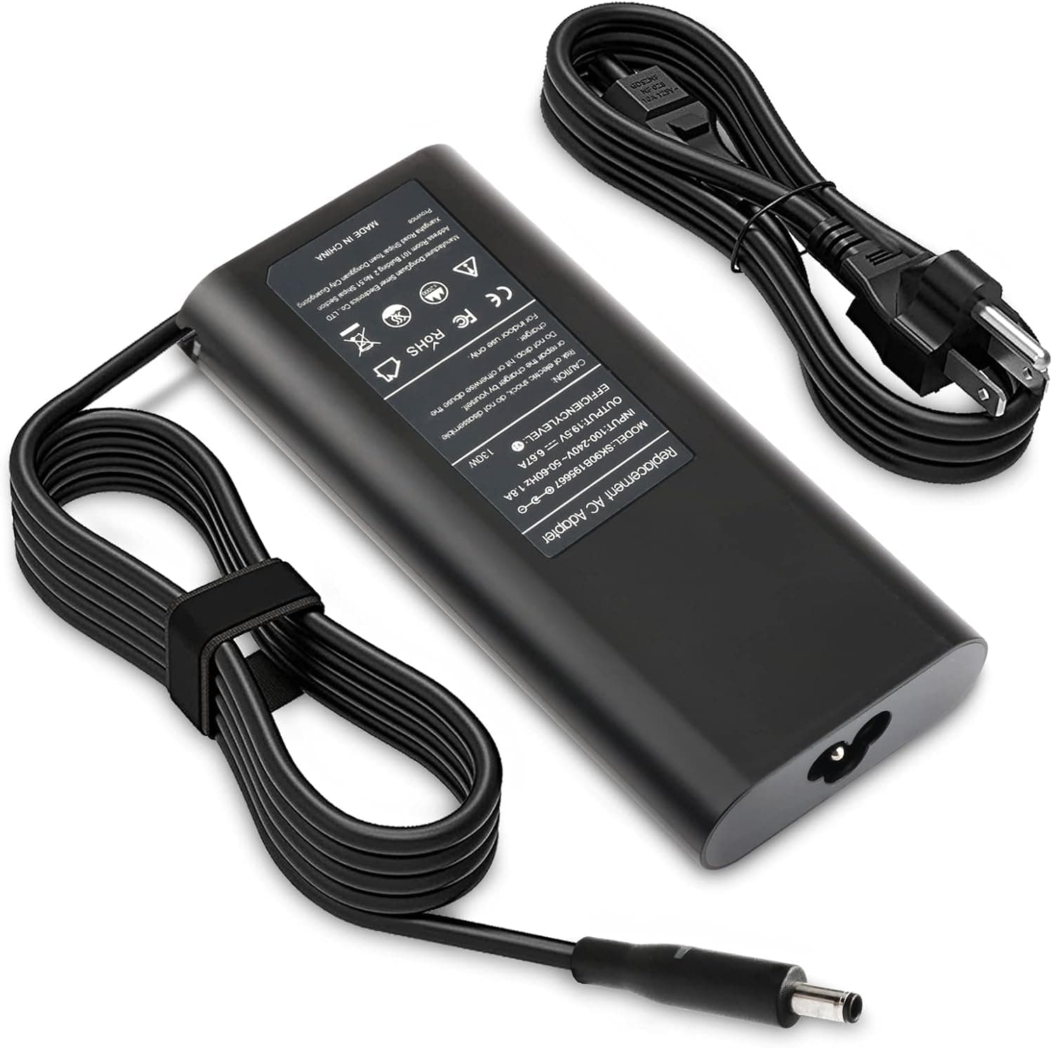 19.5V 6.67A 130W AC Adapter Laptop Charger for Dell Precision M3800 5510 5520 5530;Dell Inspiron 13 7347 13 7348 7459;Dell XPS 15 9530 9550 9560 9570,HA130PM130 DA130PM130 06TTY6 Power Supply Cord