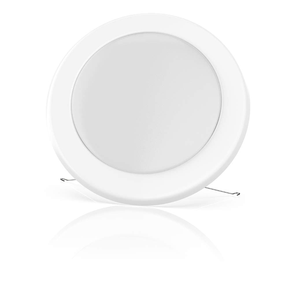 LEDMyplace 5/6-inch Dimmable LED Disk Light Flush Mount Ceiling Fixture 15W 120W Replacement 120 Beam Angle 5000K Energy Star