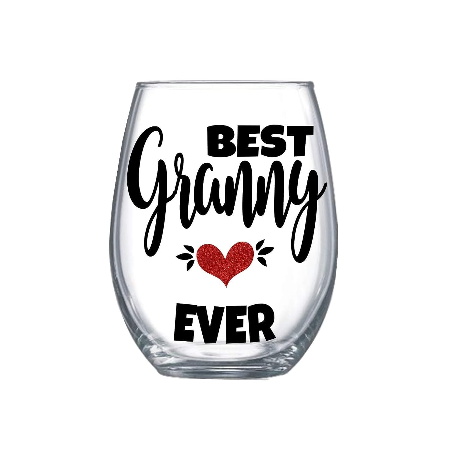 Best Granny Ever Gifts for Grandma Stemless Wine Glass Her Idea Large 0137 E