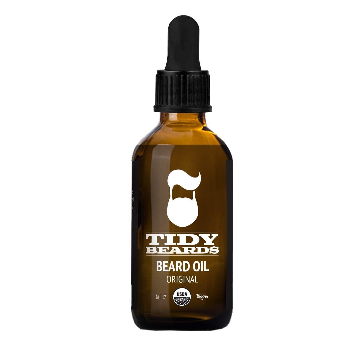 Original Bergamot Beard Oil - 2oz bottle with Dropper Cap