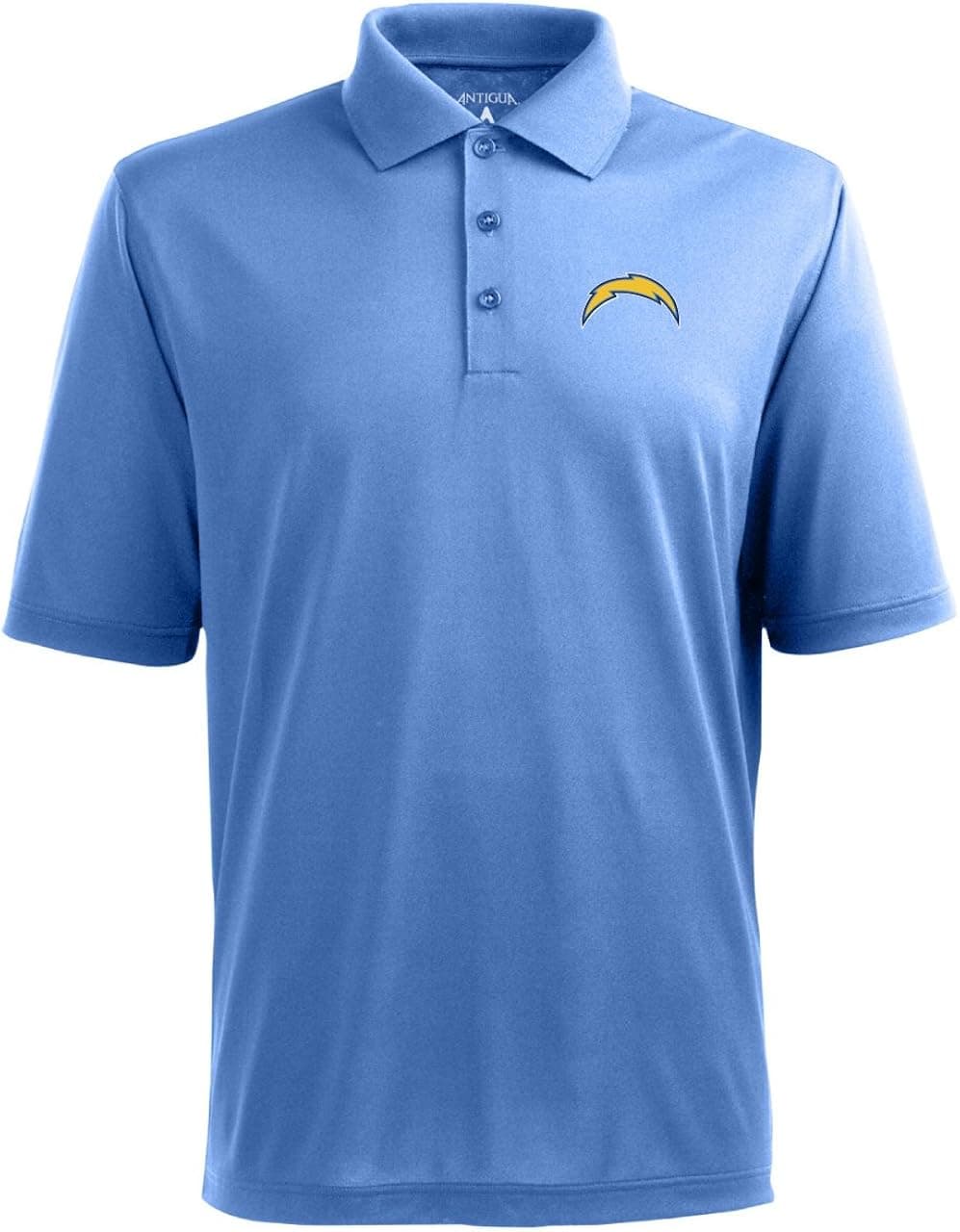 NFL Men's San Diego Chargers Pique Xtra Lite Desert Dry Polo Shirt