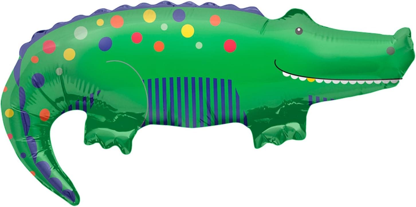 Northstar Balloons Crocodile Helium Foil Balloon - 36 inch