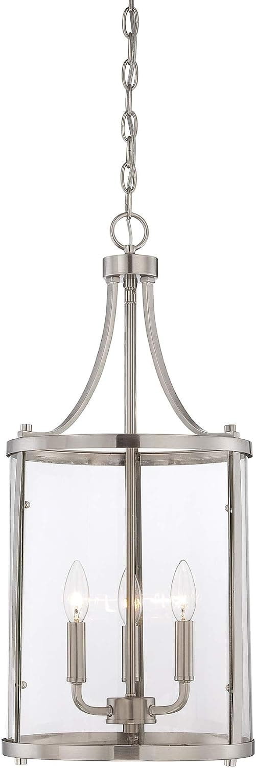 Savoy House 7-1040-3-SN Three Light Foyer Lantern