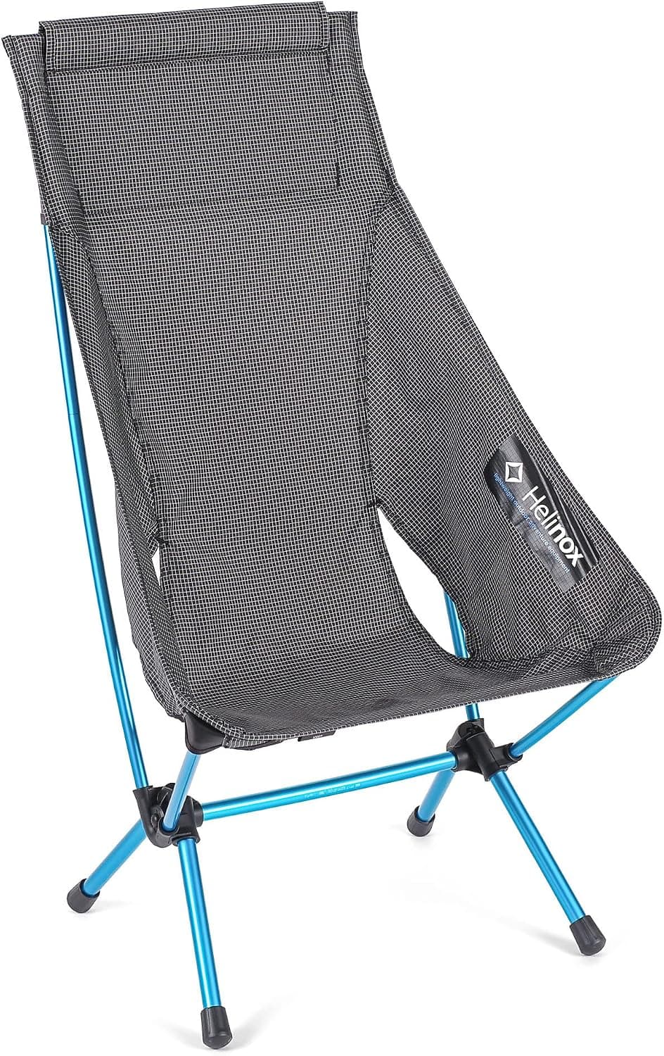 Helinox Chair Zero Ultralight Highback Backpacking Chair, Black