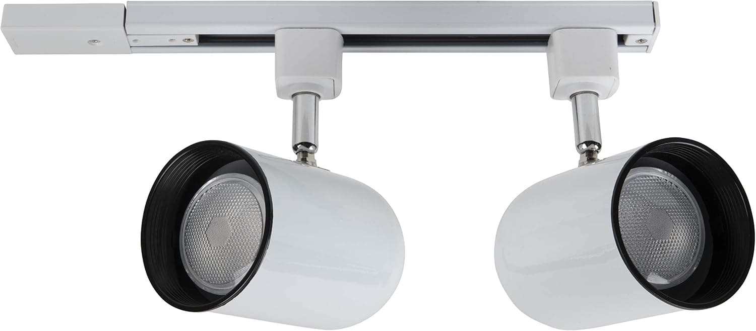 Hampton 7362-714 2 Track Light System, White
