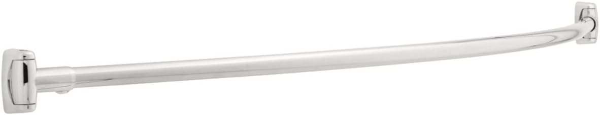 Franklin Brass T190-5BS 1-Inch by 5-Feet Shower Rod with Brackets