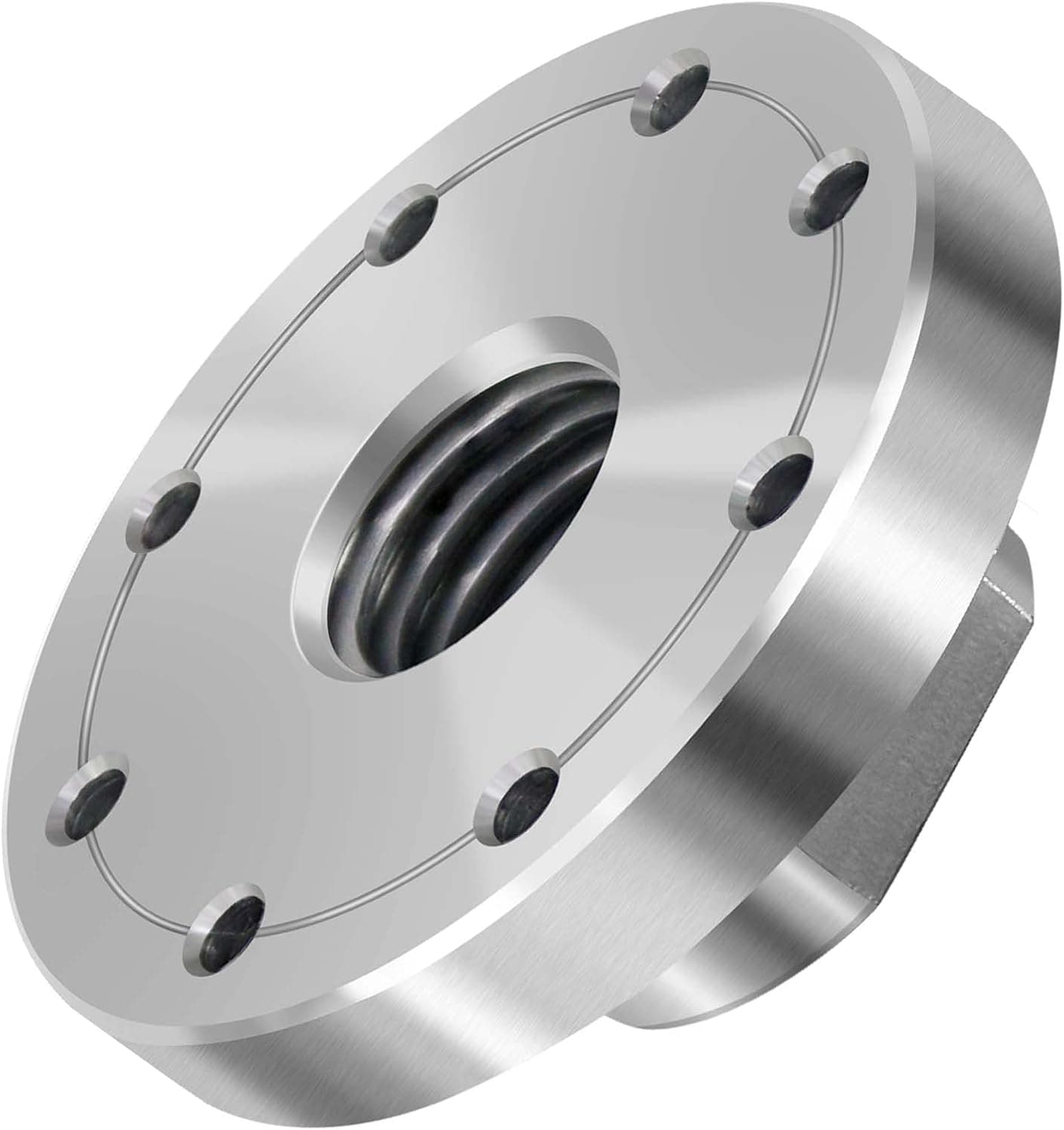 SENDUO Woodworking 3" Lathe Faceplate without Screw Chuck,for 1Inch x 8 Tpi
