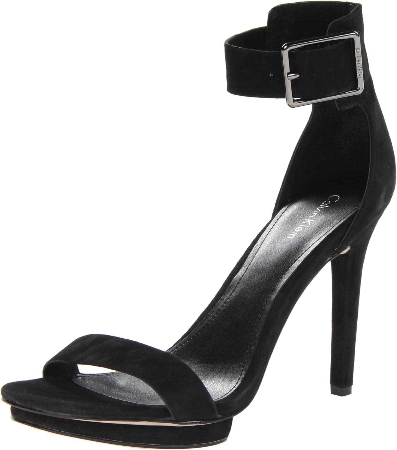 Calvin Klein Women's Vivian Suede Platform Sandal