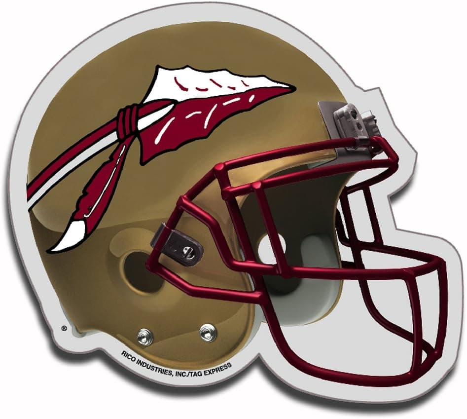 NCAA Florida State Seminoles Football Helmet Design Mouse Pad