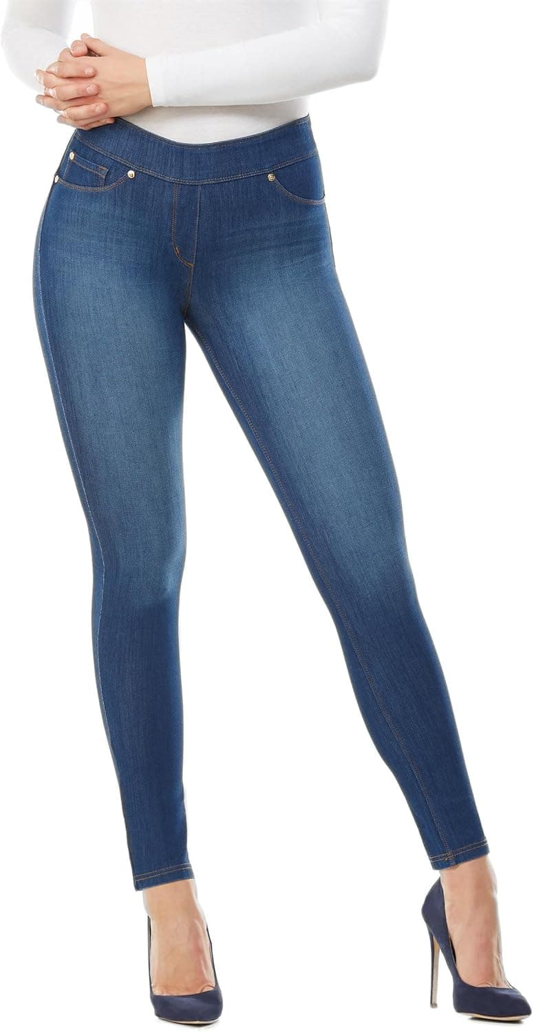 Nygard Women's Regular Slims Luxe Denim Slims Skinny Ankle Cut